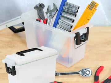 Hyper Tough Frost Locking and Stacking Utility Box for Only $6.88! – 1.5″ x 5.06″ x 7.25″