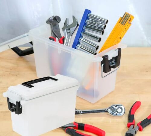 Hyper Tough Frost Locking and Stacking Utility Box for Only $6.88! – 1.5″ x 5.06″ x 7.25″