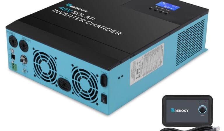 Renogy 48V 3500W Solar Inverter Charger for $510 + free shipping
