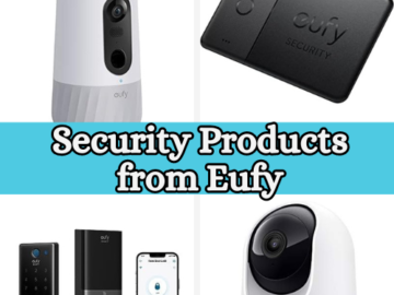 Today Only! Security Products from Eufy from $16.99 (Reg. $29.99+)