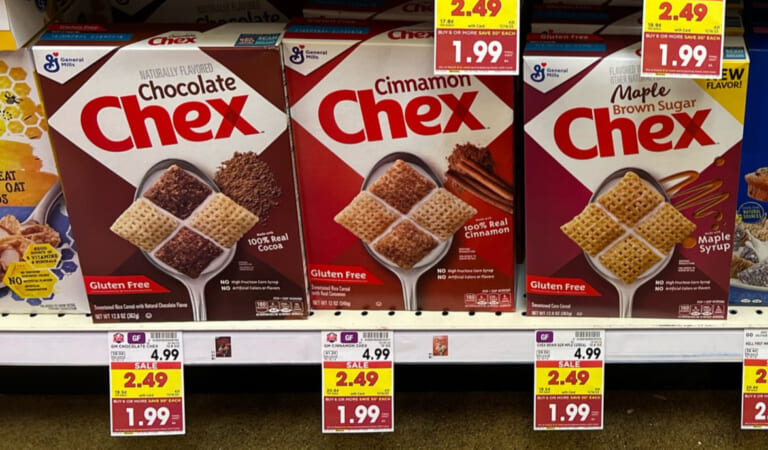 Chex Cereal As Low As $1.49 Per Box At Kroger – Save $3