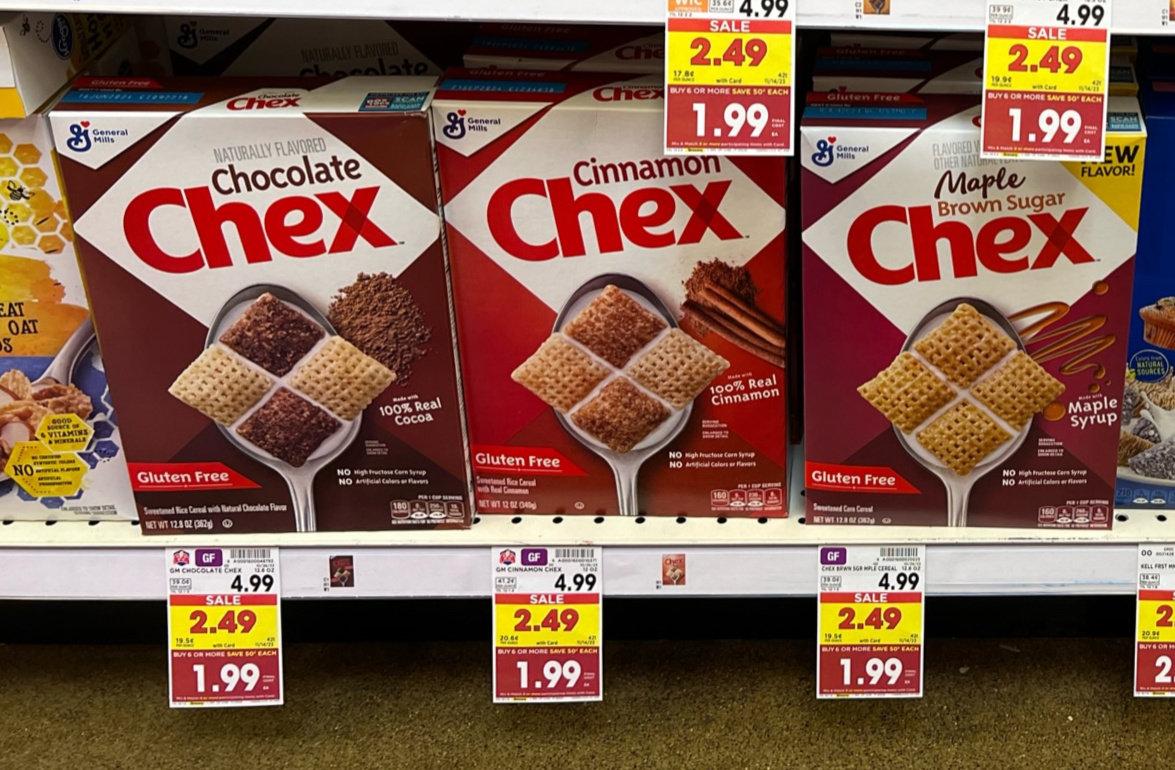 Chex Cereal As Low As $1.49 Per Box At Kroger – Save $3