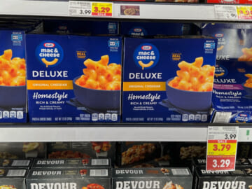 Frozen Kraft Deluxe Macaroni & Cheese As Low As $2.04 At Kroger