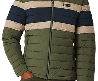 Halitech Men's Water Resistant Lined Midweight Bomber Puffer Jacket for $48 + free shipping w/ $75