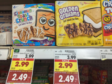 General Mills Soft Baked Oat Bars As Low As $1.49 Per Box At Kroger