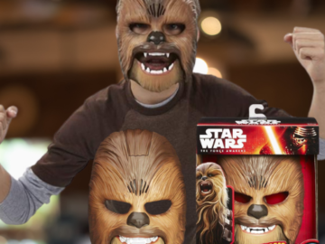 Star Wars Roaring Chewbacca Wookiee Sounds Mask $20 (Reg. $34) – Amazon Exclusive + More