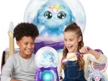 Magic Mixies Magical Misting Crystal Ball with Interactive 8 inch Blue Plush Toy $47.33 Shipped Free (Reg. $85) – With 80+ Sounds and Reactions,
