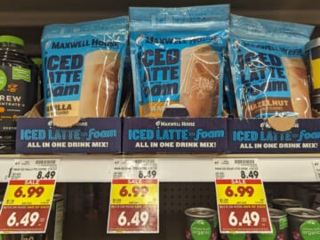 Get The Packs Of Maxwell House Latte Singles For As Low As $4.99 At Kroger (Regular Price $8.49)
