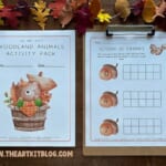Free Printable Woodland Animal 36-Page Activity Pack