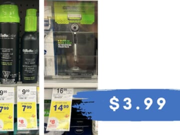 $3.99 GilletteLabs Razors, Shave Gel, & Face Wash at Walgreens