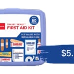 Amazon | J&J 80-Piece First Aid Kit $5.24 (reg. $14)