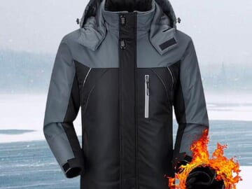 Men's Waterproof Hiking Coat for $19 + $6 s&h