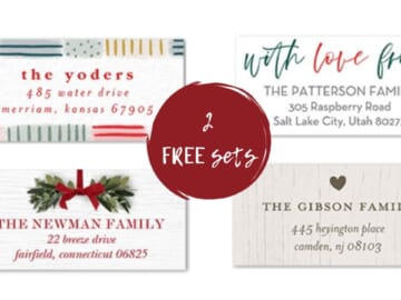 Shutterfly | 2 FREE Sets of Address Labels
