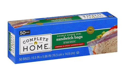 Sandwich, Storage & Freezer Bags only $0.93 at Walgreens!