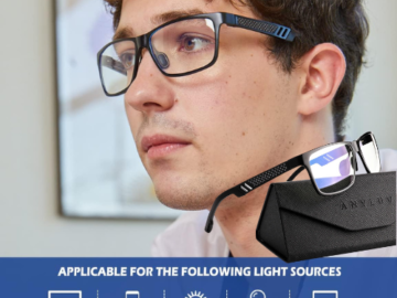 Today Only! Blue Light Blocking Computer Glasses for Men $19.19 (Reg. $40) – FAB Ratings!