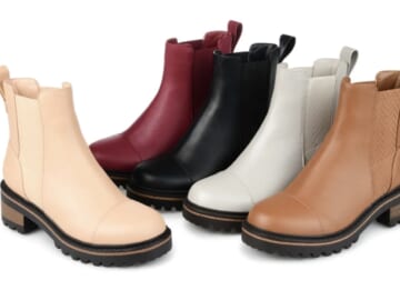 Chelsea Bootie With Herringbone Detail