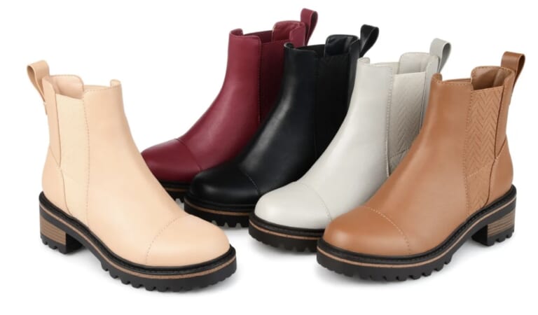 Chelsea Booties With Herringbone Detail only $49.99 shipped (Reg. $130!)