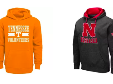 NCAA Hoodies for the Family only $24.99!