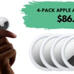 Apple AirTag 4-Pack $86.88 at Amazon & Walmart