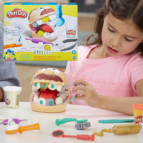 Play-Doh Drill ‘n Fill Dentist Toy Set $6.46 After Coupon (Reg. $17) – with 10 Tools & 8 2-Oz Cans