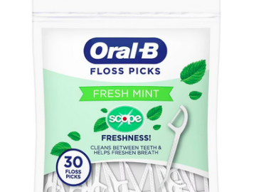 Free Oral-B Burst of Scope Floss Picks at Walgreens!