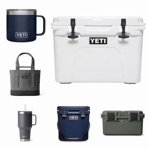 *RARE* Discount on Yeti Coolers, Drinkware, Totes, plus more!