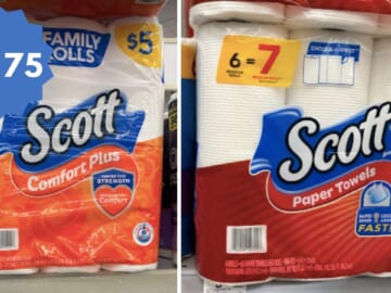 Scott Deals at Walgreens | $3.75 Paper Towels & Bath Tissue