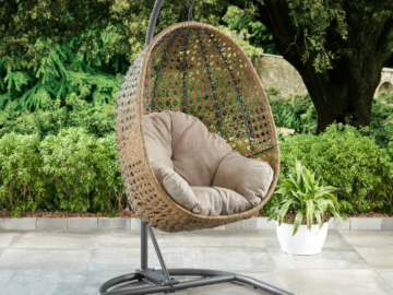Better Homes & Gardens Outdoor Hanging Wicker Egg Chair w/ Stand $159 Shipped Free (Reg. $297)