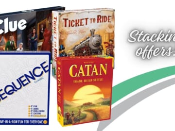 Possible Quadruple Stacking Board Game Deal at Target!!