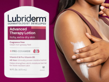 Lubriderm Advanced Therapy Body Lotion, 16 Oz as low as $3.84 when you buy 4 After Coupon (Reg. $12) + Free Shipping