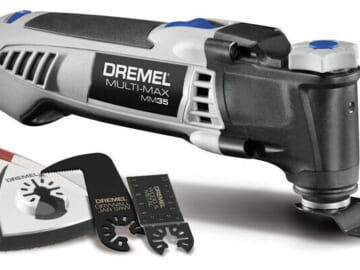 Certified Refurb Dremel Multi-Max Oscillating Multi-Tool w/ Accessory Kit for $41 + free shipping