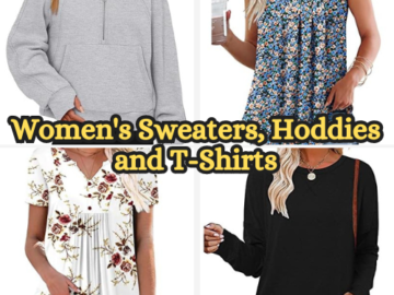 Today Only! Women’s Sweaters, Hoddies and T-Shirts from $7.99 (Reg. $9.99+)