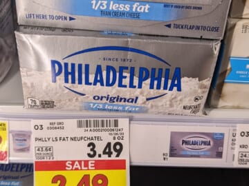 Philadelphia Cream Cheese As Low As $1.74 At Kroger