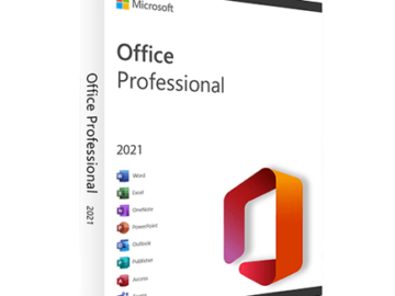 Microsoft Office Professional 2021 for Windows Lifetime License for $60