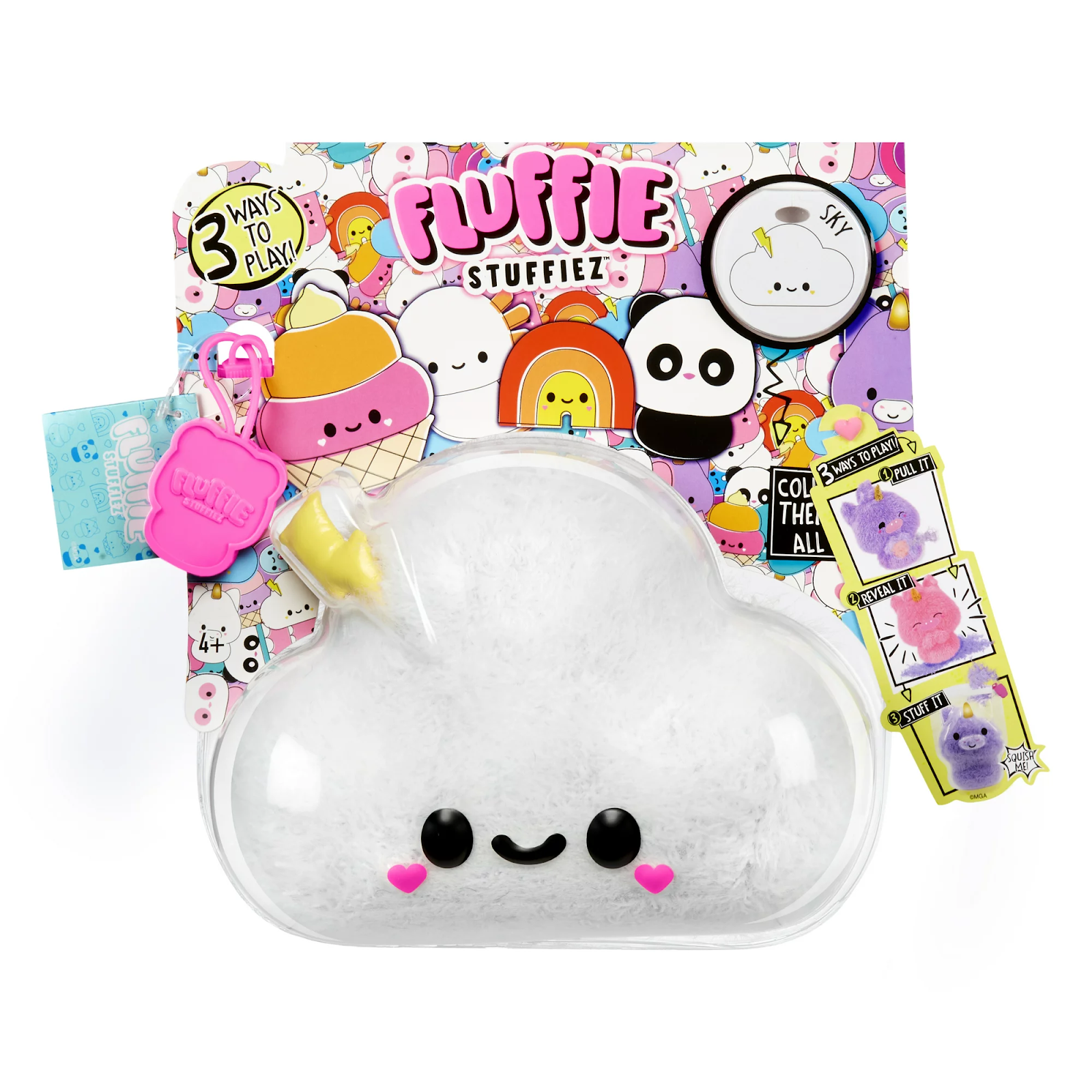 fluffy stuffie toy cloud version