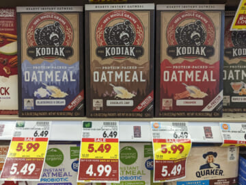 Kodiak Protein-Packed Oatmeal As Low As $3.74 At Kroger