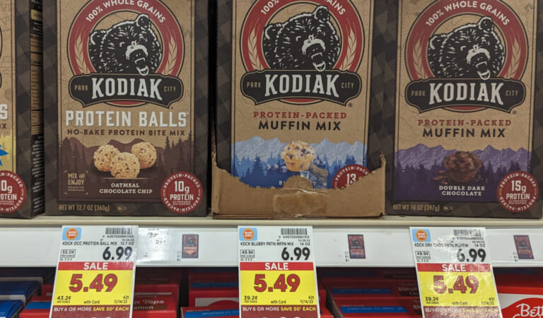 Kodiak Protein-Packed Muffin Mix As Low As $3.99 At Kroger (Regular Price $6.99)