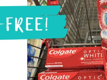 FREE Colgate Toothbrush & Toothpaste at Walgreens!