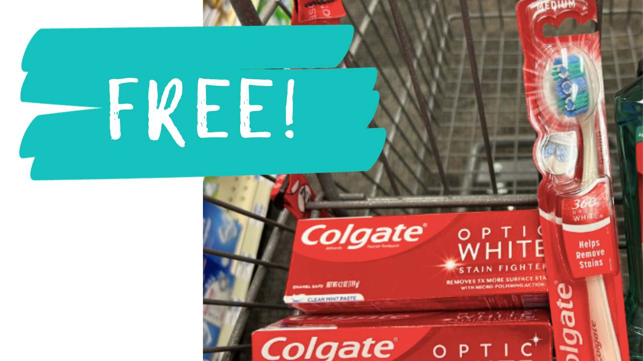 FREE Colgate Toothbrush & Toothpaste at Walgreens!
