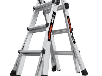 Little Giant 14.3-Foot Telescoping Multi-Position Ladder for $99 + free shipping