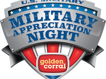 Golden Corral Military Appreciation Night: Free meal for veterans on Nov 13th