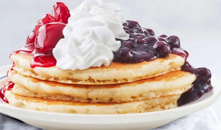 IHOP Red, White & Blueberry Pancakes: Free for veterans on Nov 11th