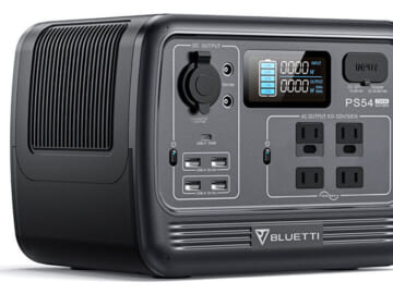 Bluetti PS54 700W/537Wh Portable Solar Power Station for $197 + free shipping