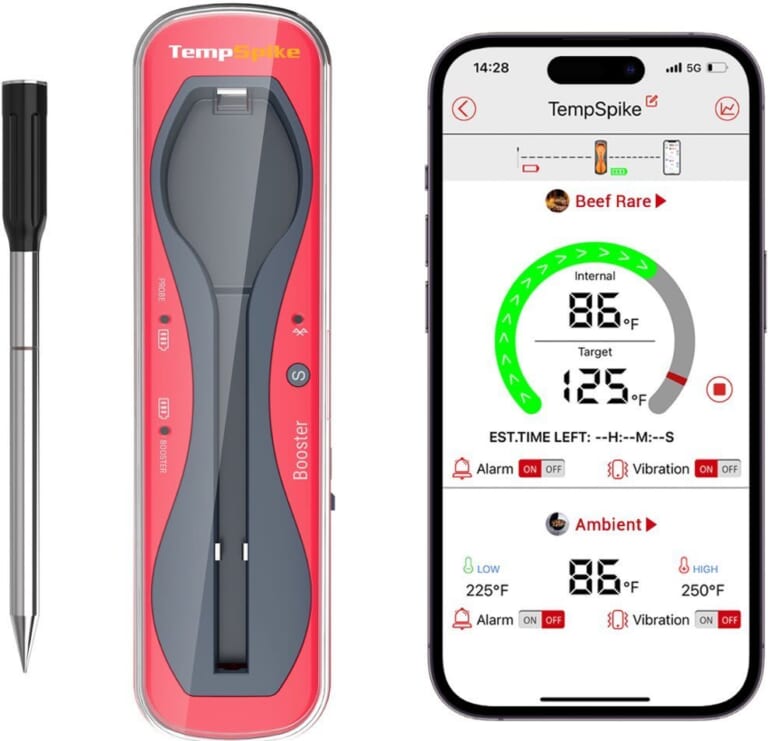 ThermoPro TempSpike 500-Ft. Truly Wireless Meat Thermometer for $55 + free shipping