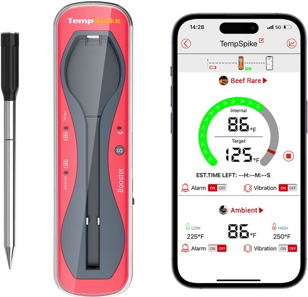 ThermoPro TempSpike 500-Ft. Truly Wireless Meat Thermometer for $55 + free shipping