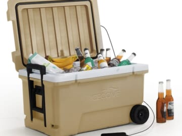 Icecove 60-Quart Wheeled Insulated Cart Cooler for $96 + free shipping