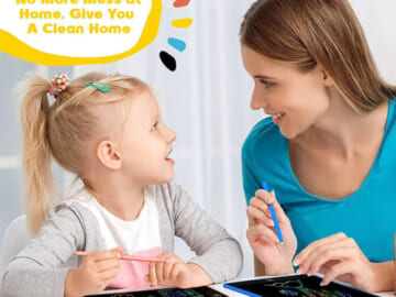 LCD Writing Tablets, 8.5-in, 2-Pack, with 4 Styluses $6.99 After Coupon (Reg. $15.79) – $3.50/ Tablet with 2 Styluses