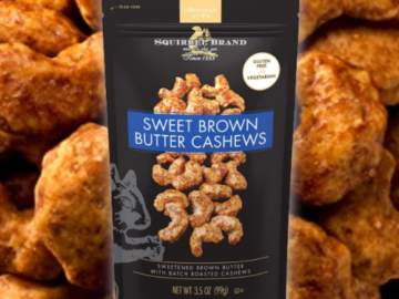 Squirrel Brand 3.5-Ounce Sweet Brown Butter Cashews as low as $2.19 when you buy 4 (Reg. $3) + Free Shipping