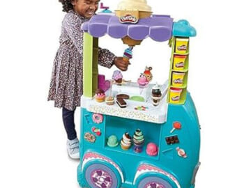 Play-Doh Kitchen Creations Ultimate Ice Cream Truck Kids’ Playset $65.62 Shipped (Reg. $95) – with 27 Accessories, 12 Cans
