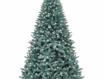 Pre-Lit Blue Spruce Christmas Tree 6ft for only $89.99 shipped, plus more!